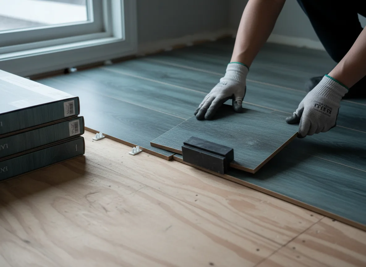 Luxury Vinyl Plank Installation company in Absaraka, ND